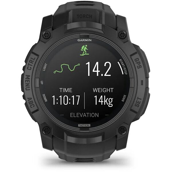 Garmin Instinct 3 AMOLED 50 mm Tactical Edition Μαύρο