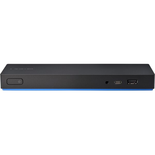 HP Elite USB-C Dock G4| 1 × USB 3.0|1 × USB-C| 3,5 mm Υποδοχή Ήχου|1 × Gigabit Ethernet|1 × HDMI 2.0|1 × DisplayPort|2 × Powered USB 3.0|1 × USB 2.0| Ανανεωμένο
