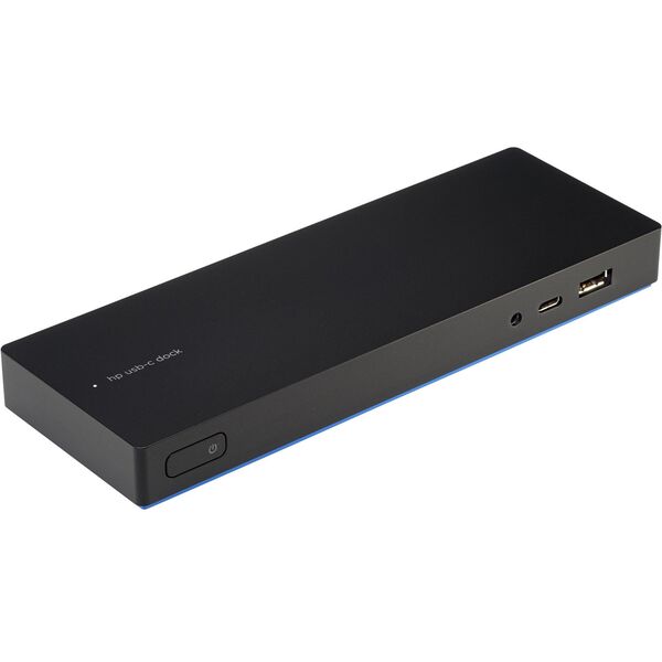 HP Elite USB-C Dock G4| 1 × USB 3.0|1 × USB-C| 3,5 mm Υποδοχή Ήχου|1 × Gigabit Ethernet|1 × HDMI 2.0|1 × DisplayPort|2 × Powered USB 3.0|1 × USB 2.0| Ανανεωμένο