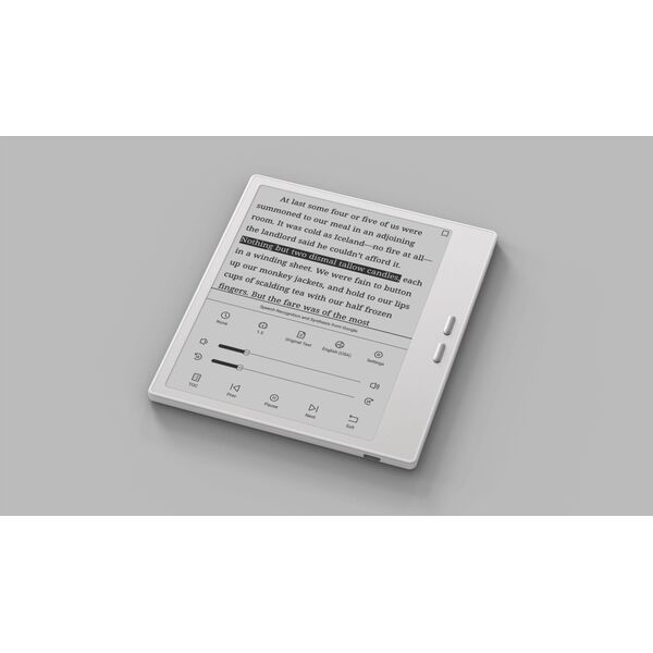 E-Reader ONYX BOOX Go 7 7" 1264x1680 1xUSB-C Micro SD/Micro SDHC/Micro SDXC Wireless LAN 802.11a/b/g/n/ac Bluetooth White OPC1329R