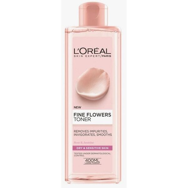 L'Oreal Paris, Fine Flowers, Eliminates Impurities, Cleansing Toner, 400 ml For Women