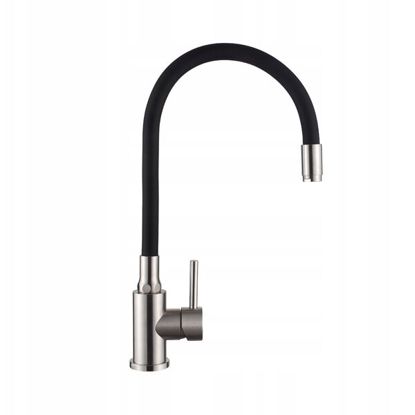 Μπαταρία κουζίνας Invena Silva, inox/czarny BZ-86-043-L