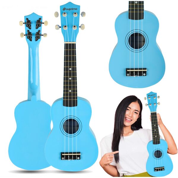 SUPRIMO UK21 SET LB σοπράνο γιουκαλίλι 21"" μπλε