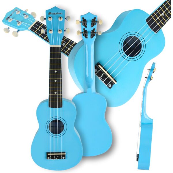 SUPRIMO UK21 SET LB σοπράνο γιουκαλίλι 21"" μπλε