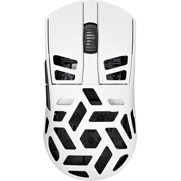 LORGAR MSE90W, Ασύρματο Ποντίκι Παιχνιδιών Elite από Κράμα Μαγνησίου, Λευκό