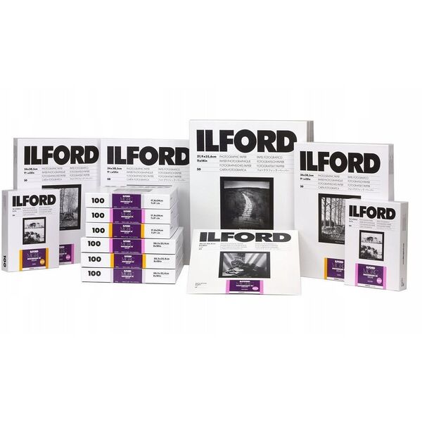 1x100 Ilford MG RC DL 25M 10x15 10,5x14,8