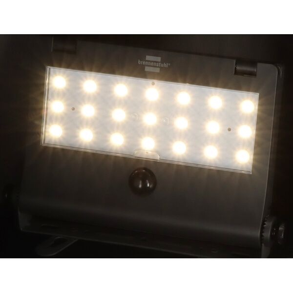 Φωτιστικό Τοίχου LED Ηλιακής Ενέργειας BRENNENSTUHL SOL 1000 Pad