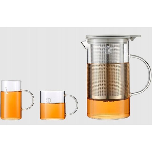 Γυάλινη κανάτα με φίλτρο 800ml, μοντέλο CD2002