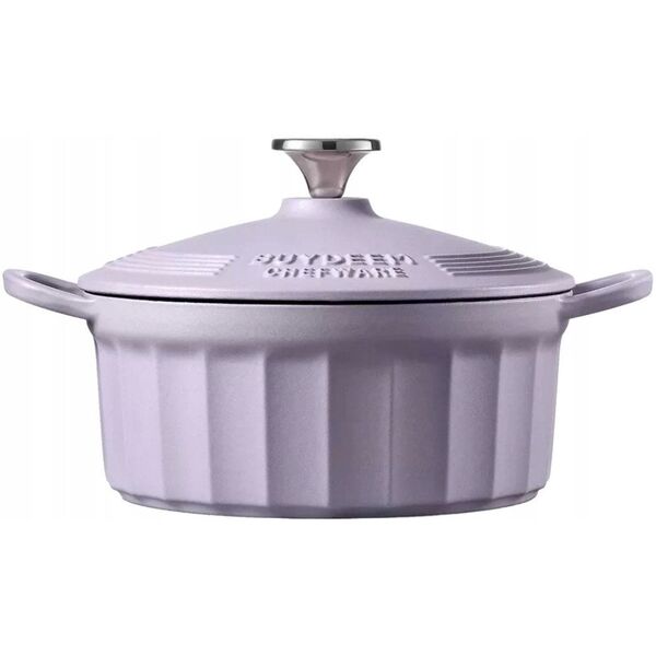 BUYDEEM Σμάλτο χυτοσίδηρο 2,9L, μοντέλο CP521, χρώμα Petal Purple