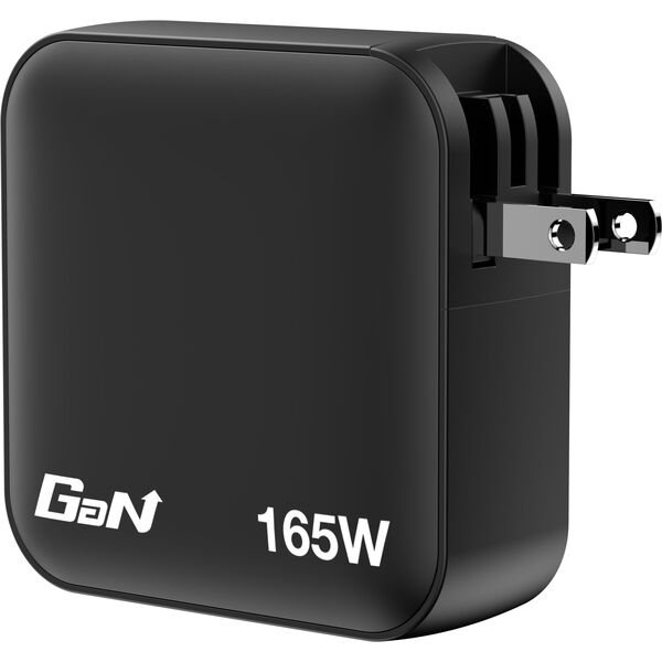 Verbatim, Φορτιστής GaN USB 3.0, USB C, γκρι, 165 W, εναλλάξιμες άκρες C,G,A