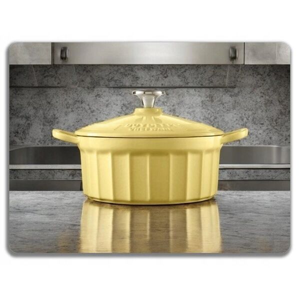 Σμάλτο χυτοσίδηρο BUYDEEM 2,9L, μοντέλο CP521, χρώμα Mellow Yellow