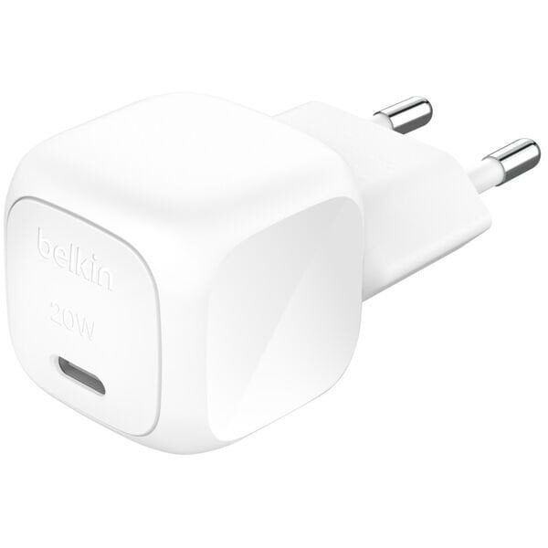 Belkin BOOST Charge USB-C 20W PD Ladegerät PPS weiß    WCA009kqWH