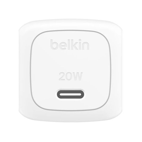 Belkin BOOST Charge USB-C 20W PD Ladegerät PPS weiß    WCA009kqWH