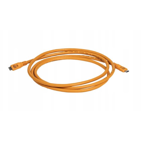 Tether Tools TetherPro USB-C Optima 10G ευθεία πορτοκαλί 1,8m