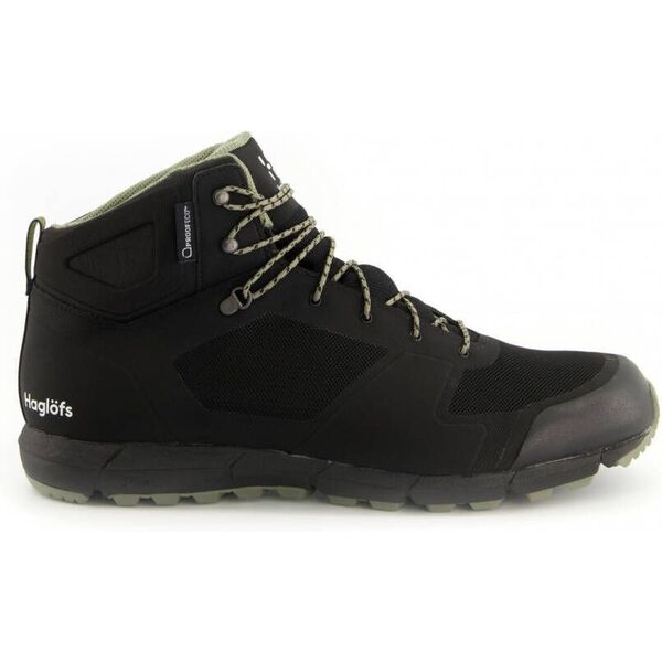 Ανδρικά τουριστικά παπούτσια Haglofs L.I.M Mid Proof Eco - true black