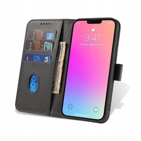 Θήκη Magnet Case με καπάκι για Samsung Galaxy A36 - μαύρο