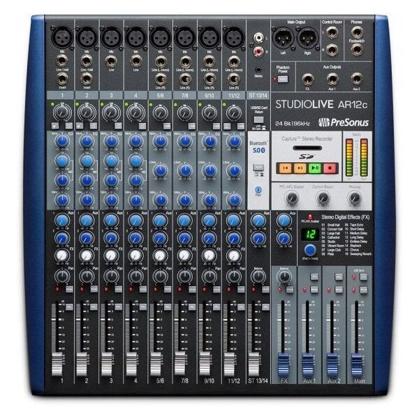 PreSonus StudioLive Mixer AR12c USB