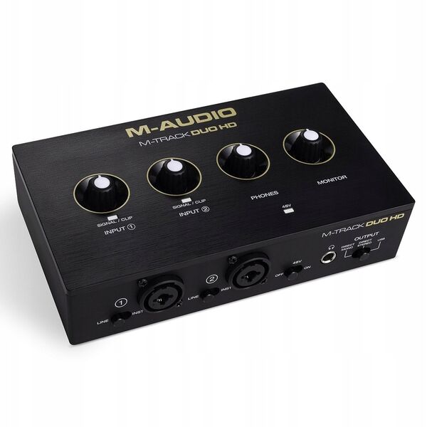 M-AUDIO M-Track DUO HD PACK- Zestaw produkcyjny