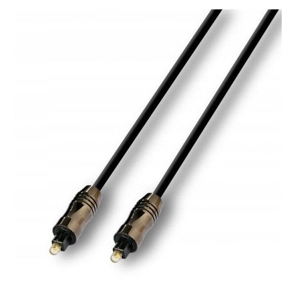 ALVA - Kabel Optyczny Toslink metal 1m