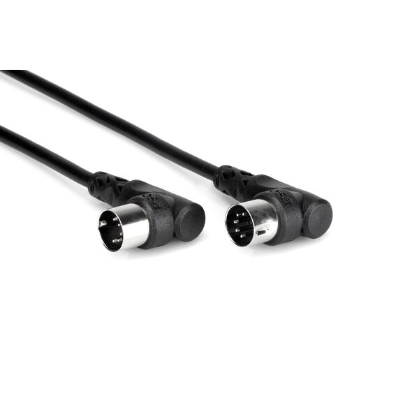 Hosa - Kabel MIDI kątowy 3m czarny