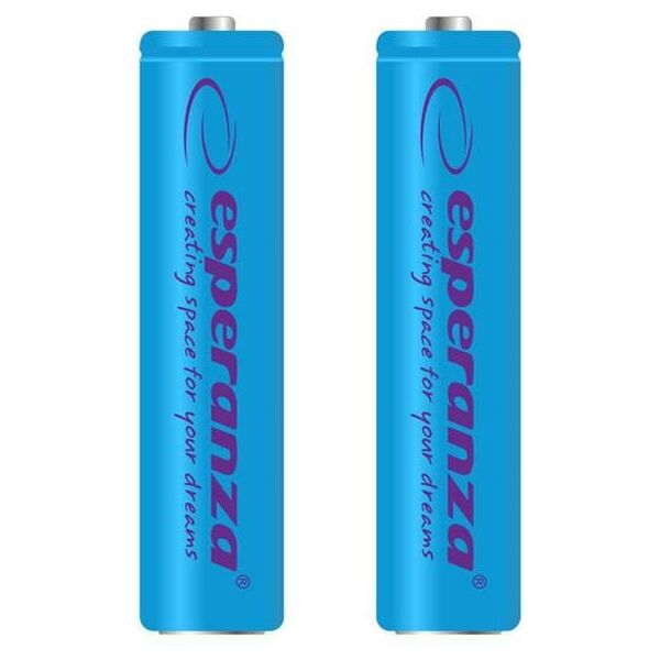 Esperanza Akumulator niebieskie AAA / R03 1000mAh 2 szt.