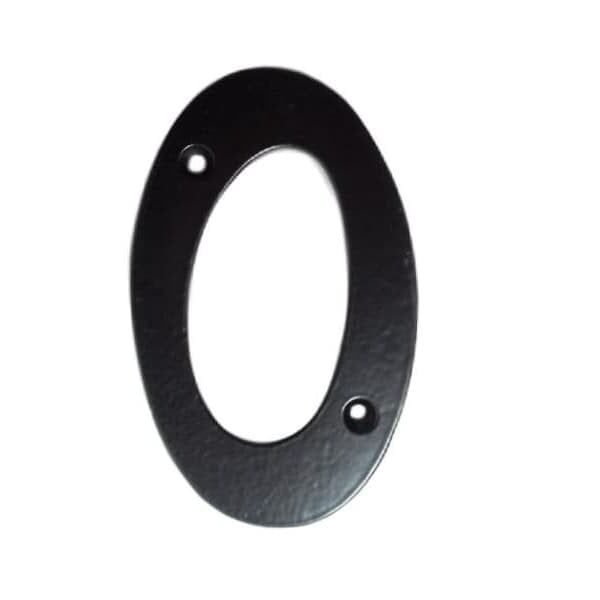 ΑΡΙΘΜΟΣ 0 GB-2531_0 105X65MM ΜΑΥΡΟ