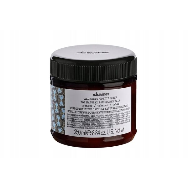 Davines, Alchemic, Μαλακτική Κρέμα Μαλλιών, Tobacco, Ενισχύει τη Ζωντάνια του Χρώματος, 250 ml Για Γυναίκες