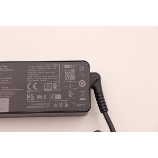 Lenovo 5A10W86299 προσαρμογέας τροφοδοσίας/ εσωτερικός μετατροπέας 45 W Μαύρο