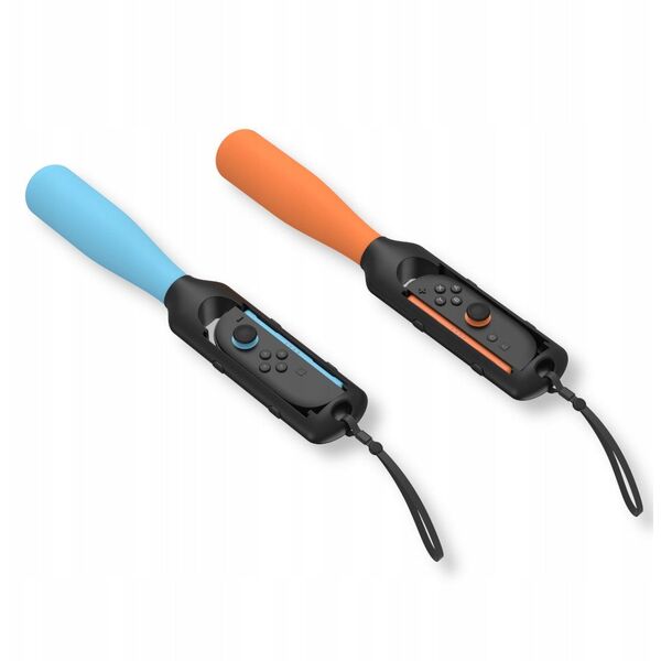 YAXO Βάση για Joy-Con BASEBALL SET για NS/NS2 Inferno Orange&Hydro Blue