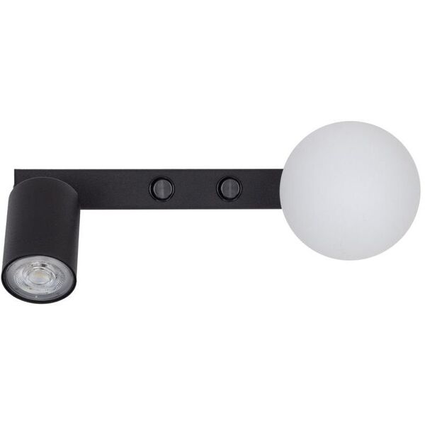 Φωτιστικό τοίχου TK Lighting Vox 10148 1x10W GU10 1x6W G9 μαύρο/λευκό