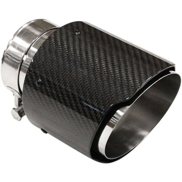 Άκρο εξάτμισης 89mm είσοδος 63mm Carbon Gloss