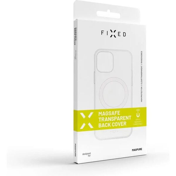 Etui FIXED MagPure do iPhone 14 kompatybilne z MagSafe przezroczyste - Gwarancja bezpieczeństwa. Proste raty. Bezpłatna wysyłka od 170 zł.