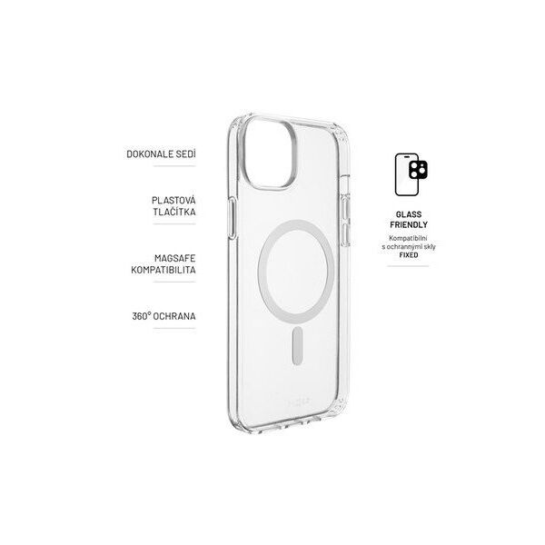 Etui FIXED MagPure do iPhone 14 kompatybilne z MagSafe przezroczyste - Gwarancja bezpieczeństwa. Proste raty. Bezpłatna wysyłka od 170 zł.