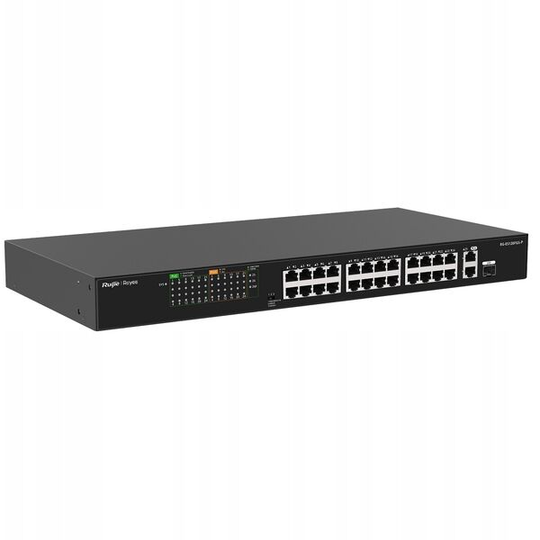 SWITCH POE RG-ES126FGS-P 24-PORTOWY REYEE