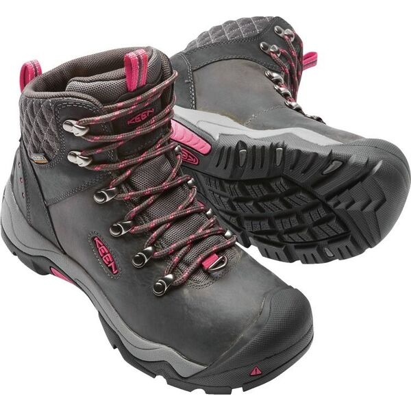 Buty trekkingowe damskie Keen Revel III czarno-różowe r. 37.5