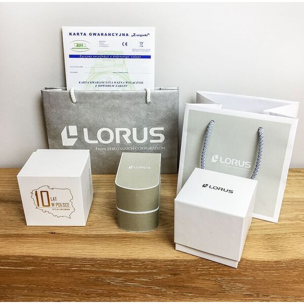 Zegarek Lorus Zegarek damski Lorus RG290UX9 różowe złoto