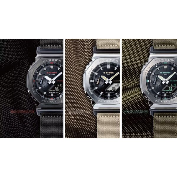 Zegarek G-SHOCK Casio G-Shock GM-2100CB-3AER 200m zielony
