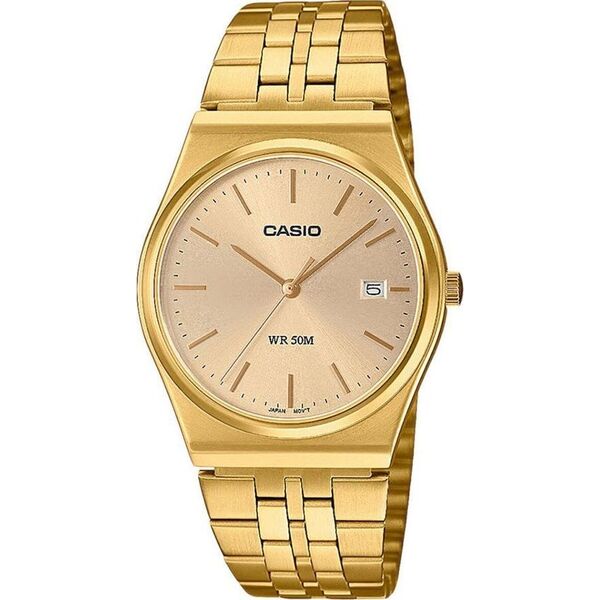 Zegarek Casio Zegarek męski Casio MTP-B145G-9AVEF złoty