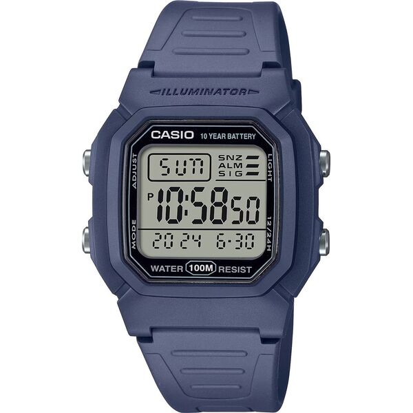 Zegarek Casio Zegarek męski Casio W-800H-2AVES niebieski