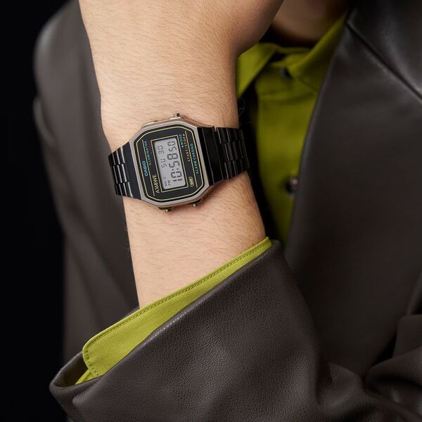 Casio Vintage Zegarek dla dzieci Casio A168WEHB-1AEF czarny