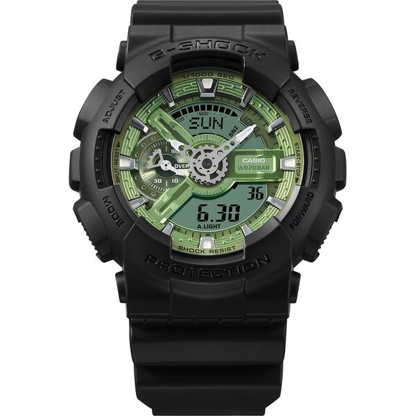 Zegarek sportowy G-SHOCK Casio G-Shock GA-110CD-1A3ER  200m czarny