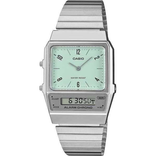 Zegarek Casio Vintage Zegarek damski Casio AQ-800E-3AEF srebrny