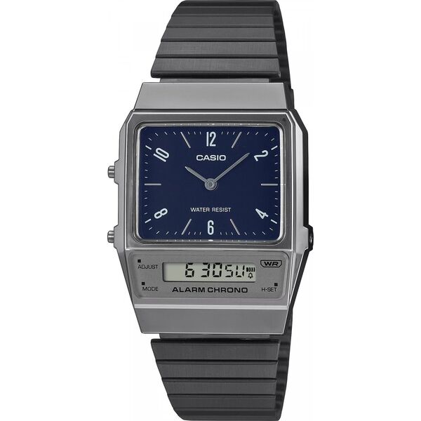 Zegarek Casio Vintage Zegarek damski Casio AQ-800EB-2AEF szary