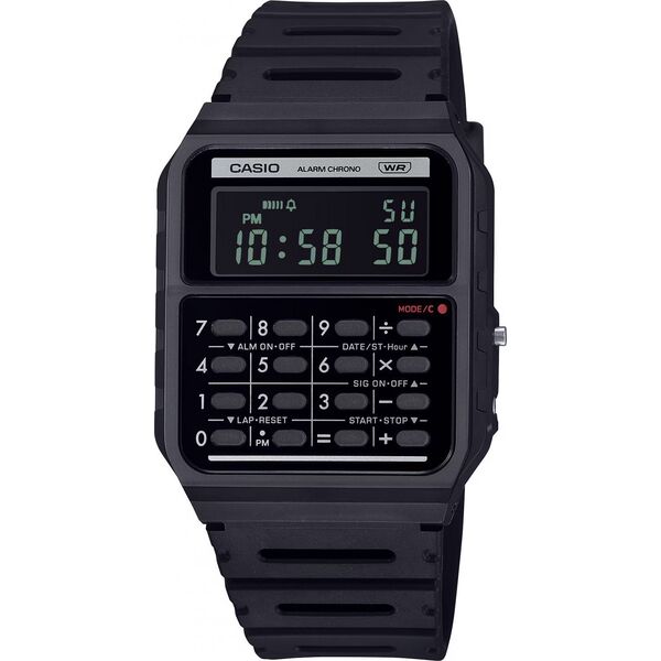 Zegarek Casio Zegarek męski Casio CA-53WB-1BEF czarny