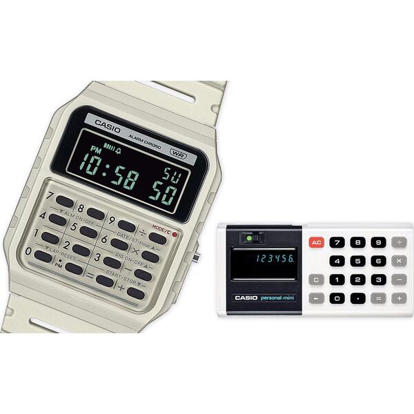 Zegarek Casio Zegarek męski Casio CA-53WB-8BEF beżowy