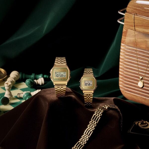 Zegarek Casio Zegarek damski Casio LA680WEGV-9AEF złoty