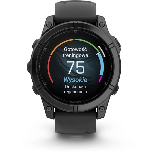 Έξυπνο ρολόι Garmin Αθλητικό ρολόι GARMIN Fenix E, 47mm Amoled, Slate Gray Steel/Black