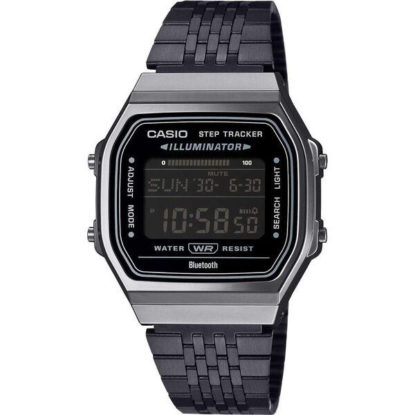 Zegarek Casio Vintage Bluetooth ABL-100WEGG -1BEF retro krokomierz .