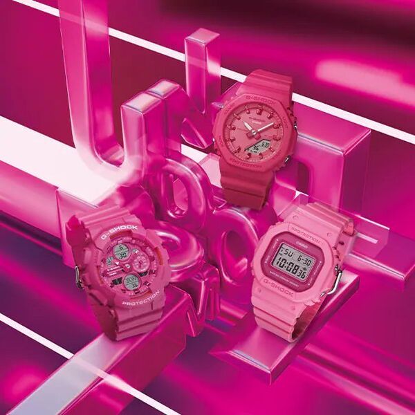 Casio G-Shock GMA-P2100PP-4AER  200m różowy