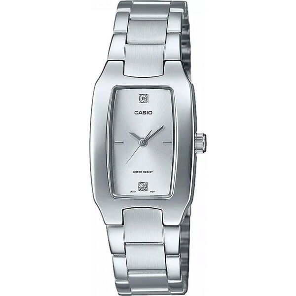 Zegarek damski Casio LTP-1165PA-7C2EF CYRKONIE srebrny